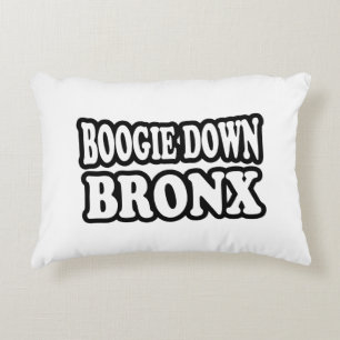 Boogie Down Bronx, NYC Decorative Pillow