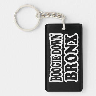 Boogie Down Bronx, NYC Keychain
