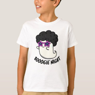 Boogie Night Funny Halloween Ghost Pun  T-Shirt