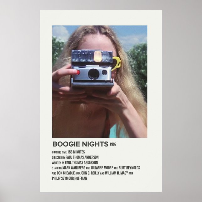boogie nights 1997 poster (Front)