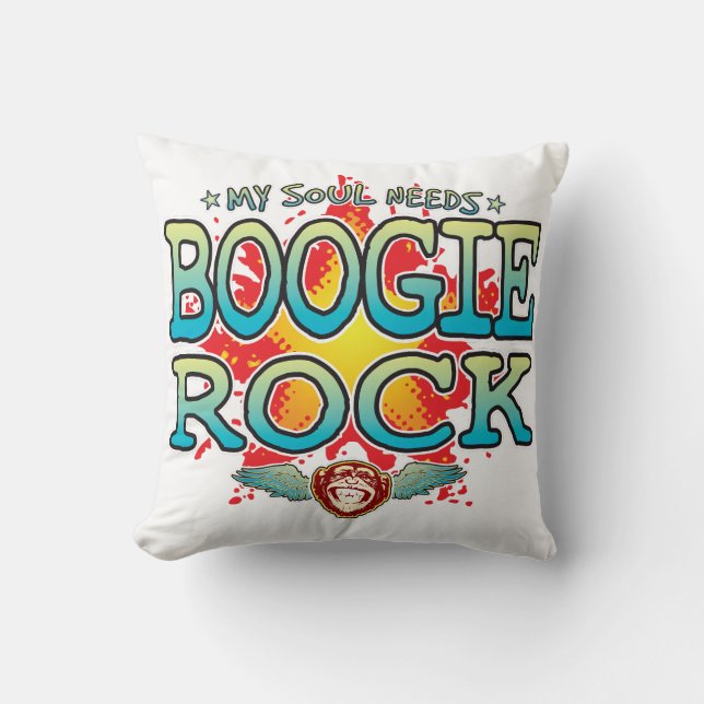 Boogie Rock Soul Cushion (Front)