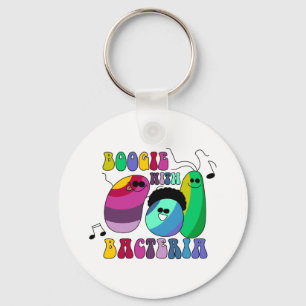 Boogie with Bacteria Keychain