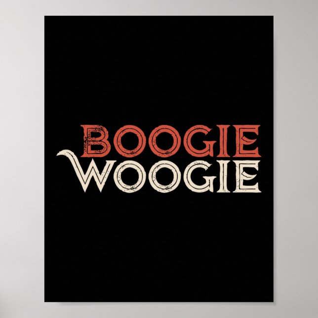 Boogie Woogie Dancing Party For Dancers  Poster (Front)