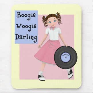 Boogie Woogie Darling Mousepad