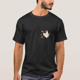 Boojee Boo Jee Ghost Witch Coquette Bow Halloween  T-Shirt