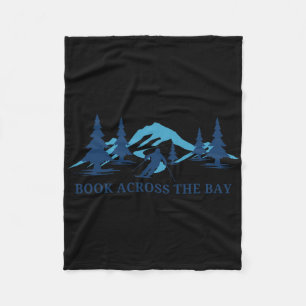 Book Across The Y Wisconsin Ski Resort Skiing Skie Fleece Blanket