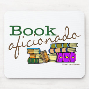 Book Aficionado Mouse Pad