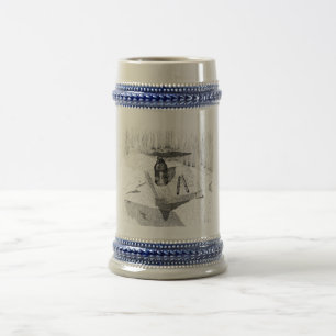 Book And Beer Stein
