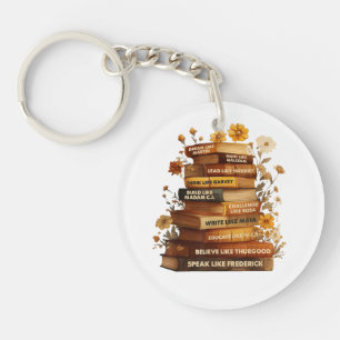 Book Black History Month Keychain