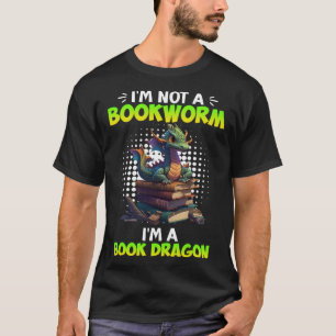 Book Book Dragon Reading friends bookworm Book T-Shirt