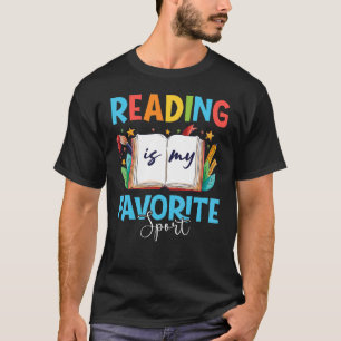 Book   Bookish Nerds Book Reading is My Favourite  T-Shirt