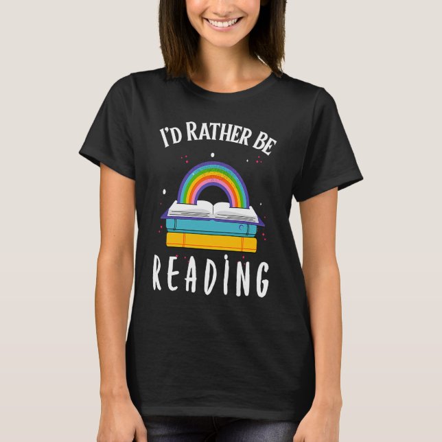 Book  Bookish Reading Bookworm Bibliophile Nerd Ge T-Shirt (Front)