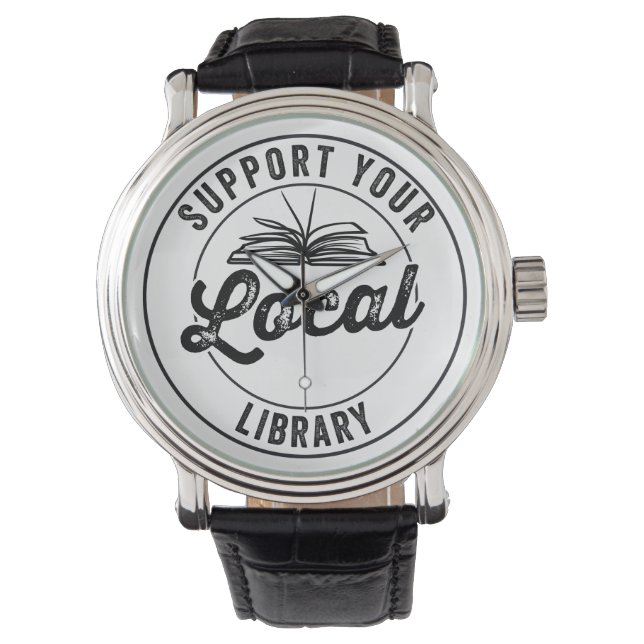 book, books, book nerd, book worm, reader, literar watch (Front)