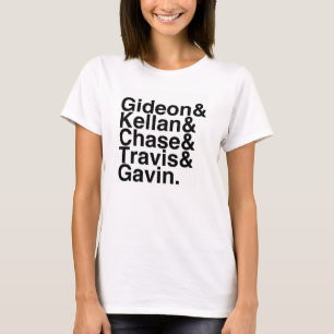 Book Boyfriend- Gideon, Kellan, Chase, Travis... T-Shirt