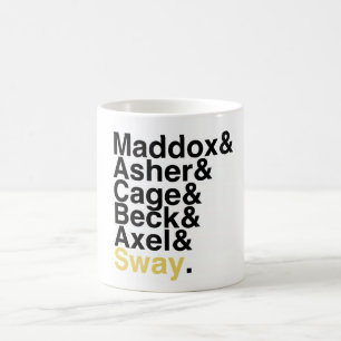 Book Boyfriends — Maddox Asher Cage Beck Axel Sw Coffee Mug