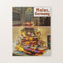 Book Christmas Tree - Mainz, Germany