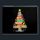 book christmas tree  merry christmas librarian calendar<br><div class="desc">book christmas tree  merry christmas librarian</div>