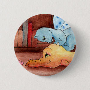 Book Club 2 Inch Round Button