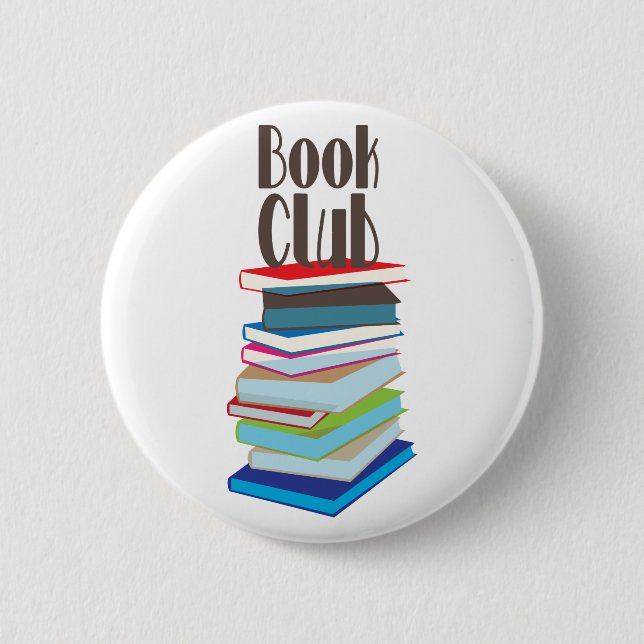 Book Club 2 Inch Round Button (Front)