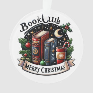 Book Club christmas Ornament