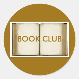 Book Club Classic Round Sticker