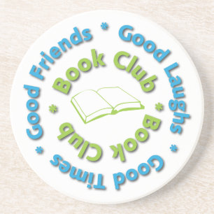 book club coaster