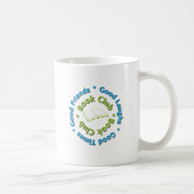 book club good friends coffee mug (Right)