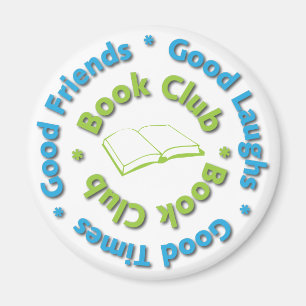 book club good friends magnet