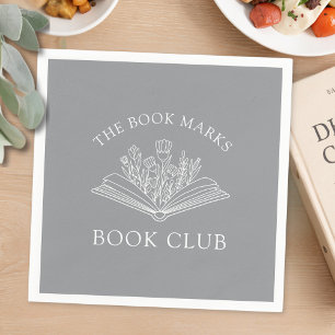 Book Club Name Personalized Party Napkin