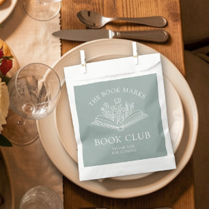 Book Club Name Personalized Thank You Favour Bag