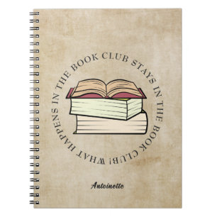 Book Club Notebook