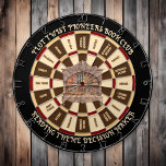 Book Club Reading Theme Decision Maker Dartboard<br><div class="desc">Funny book club reading theme decision maker dart board. Fully customizable. Use the 20 custom genres or change them with yours. Fully playable dartboard.</div>