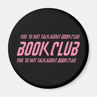 Book Club Rules Magnet