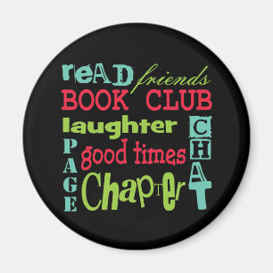 Book Club Subway Design by Artinspired Magnet