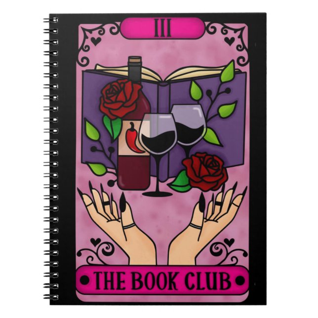 Book Club Tarot Notebook (Front)