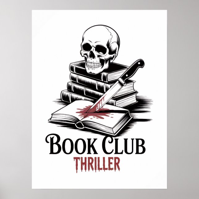 Book Club Thriller Poster (Front)