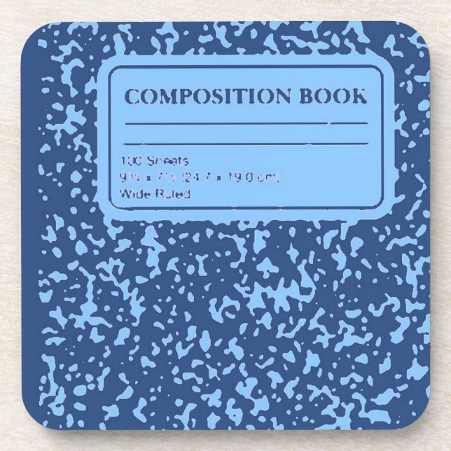Book Composition Coaster (Front)