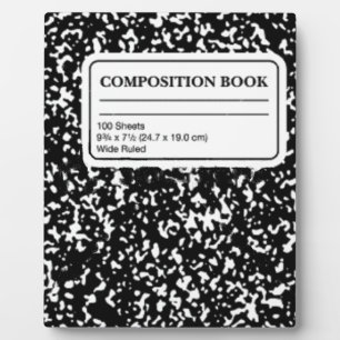 Book Composition Plaque