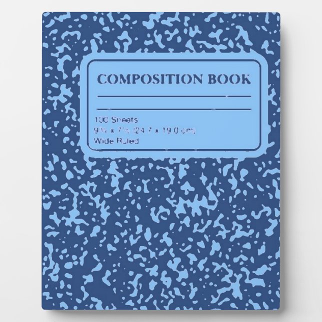 Book Composition Plaque (Front)