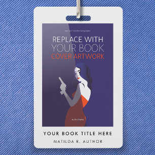 Book Cover Author Book Launch Promotional Badge