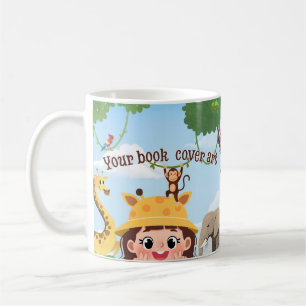 Book Cover   Author Book Launch Promotional Coffee Mug