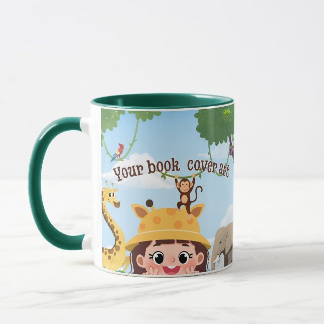 Book Cover | Author Book Launch Promotional Mug (Left)