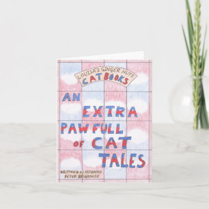 Book Cover Extra Pawfull Cat Tales Tails Stories Card