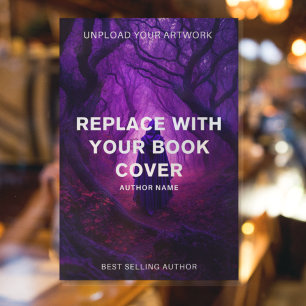 Book Cover l Promotional Author Signing Book Window Cling