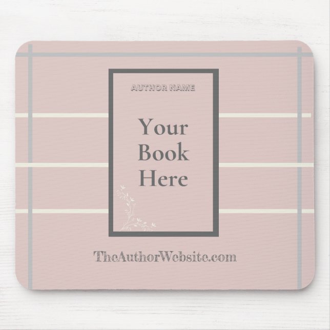 Book Cover Matching Mouse Pad (Front)