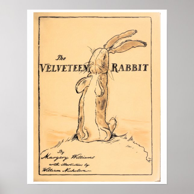 Book Cover - The Velveteen Rabbit Poster (Front)