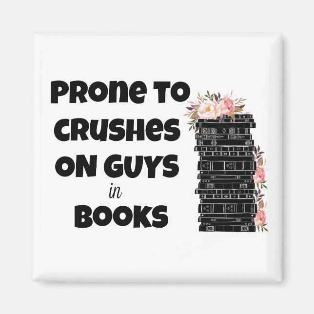 Book Crushes Magnet (Front)
