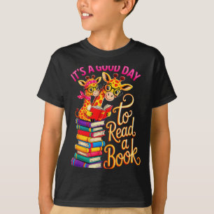 Book day costumes funny giraffe men women kids T-Shirt