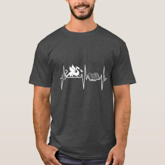 Book Dragon Book Lover Fantasy Dragonfictional ch T-Shirt