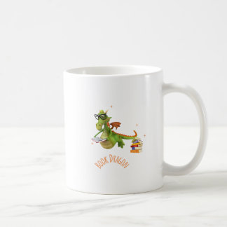 Book Dragon Coffee Mug